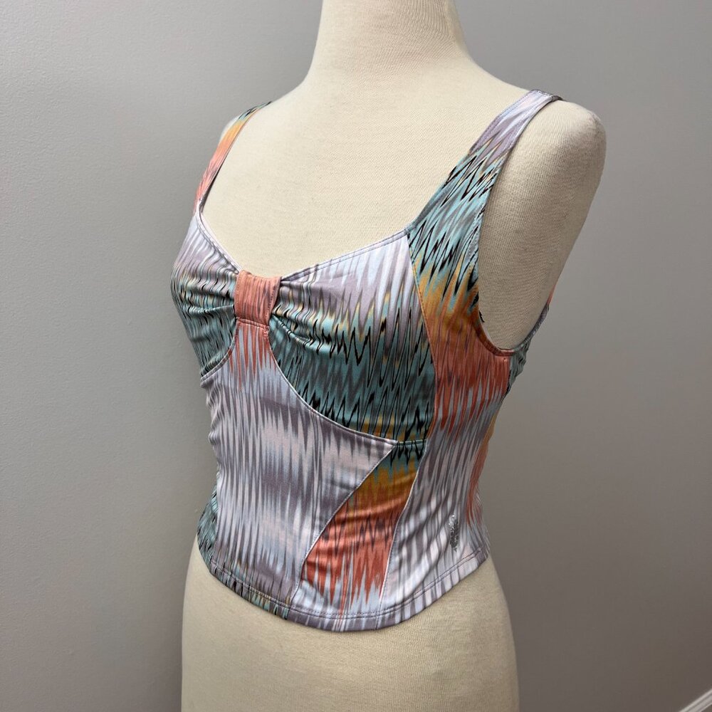 NEW Free People Kindred Spirit Printed Tank Sz M - Picture 12 of 13
